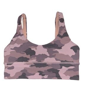 Lululemon Align Reversible Bra Heritage 365 Camo Misty Mauve Multi / Pink Clay 6